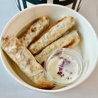 Musakhan rolls at Simply Vegan   in Dubai