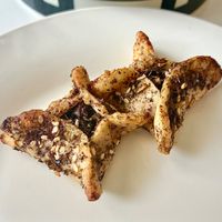 Wild thyme and olive parcels at So Free Organic Bakery in Dubai