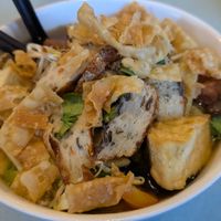 Veggie noodle soup 
(with various mock meats) at YOD in Haymarket