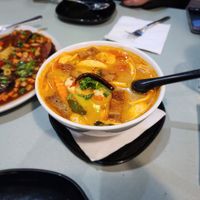 Tom yum soup at YOD in Haymarket