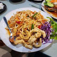 Som tum salad at YOD in Haymarket