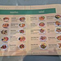 Menu Sep 2025 at YOD in Haymarket