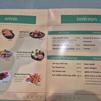 Menu Sep 2025 at YOD in Haymarket