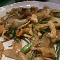 Half eaten Pad Kee Mao…sorry again haha  at YOD in Haymarket