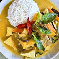 Thai Green Curryy  at YOD in Haymarket