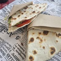 Piadine vegana at Annie's Piadineria Artigianale in Desenzano Del Garda
