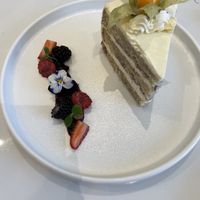 Vegan cake (labeled)  at Sarabeth's  in Abu Dhabi