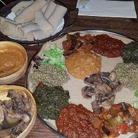 6 vegan dishes with pancakes, for two at Kokob in Brussels