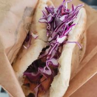 Falafel under all the veggies at Daddy Cool in Split