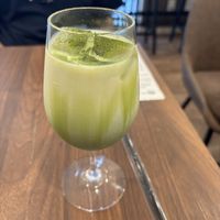 matcha latte   at Caffè Latte - カフェラテ in Hiroshima