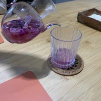 Rose tea   at Zihualing Vegetarian Restaurant - 紫花令素食餐廳 in Tengchong