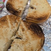 Bagel at Zia Maria's Caffè in Bunnell