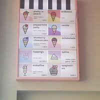 Ice Cream Menu (May 2017) at Dicke Lilli Gutes Kind in Mainz