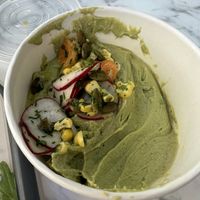 Avocado hummus   at Flower Child in Lakewood Ranch