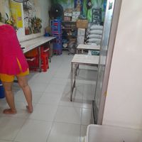 Seating inside at the back at Cơm chay 1K Bồ Đề Khai Tâm in Ho Chi Minh City