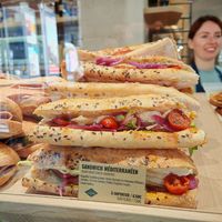 Sandwich at Land & Monkeys - Grands Boulevards in Paris