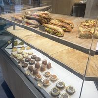 Sandwiches and tarts  at Land & Monkeys - Grands Boulevards in Paris