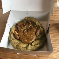 Pistachio cookie   at Land & Monkeys - Grands Boulevards in Paris