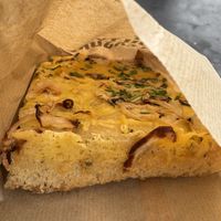 Focaccia savoyard  at Land & Monkeys - Grands Boulevards in Paris