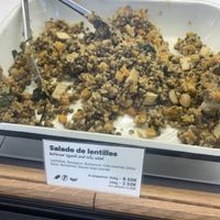 Lentil salada  at Land & Monkeys - Grands Boulevards in Paris