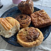 Apple tart, kueglof, babka, drop, brioche  at Land & Monkeys - Grands Boulevards in Paris