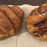 Croissant + Babka chocolat noisette  at Land & Monkeys - Grands Boulevards in Paris