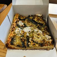 Focaccia vert at Land & Monkeys - Grands Boulevards in Paris