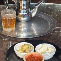 Mint tea   at L'Etoile Centrale in Casablanca