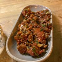 Tomato starter (wasn’t on the menu)  at Nova Restaurant   in Antalya