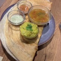  Vegan Masala Dosa  at Aaharveda in Braunschweig