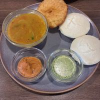 Vegan Idli  at Aaharveda in Braunschweig