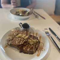 FiKA - Vegan Banana Nut French Toast   at FiKA in Grand Rapids
