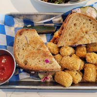 Hot Chik'n Sando at FiKA in Grand Rapids