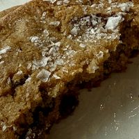 Chocolate chip cookie — so good!  at FiKA in Grand Rapids