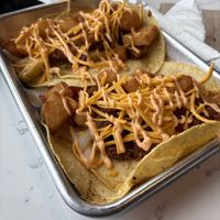 Breakfast tacos  at FiKA in Grand Rapids