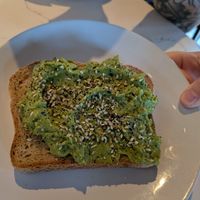 Avocado toast at FiKA in Grand Rapids