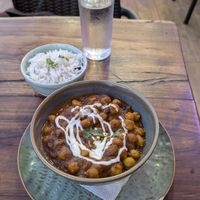 Vegan Chena Masala 🍛 at Mas Masala in Playa Del Carmen