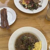 Side of bacon. YUM 😋   at Vegetate  in Kapaa