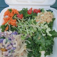 Kale salad at Vegetate  in Kapaa