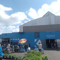 In der linken Halle findet sich Nados Donuts at Nados Donuts in Leipzig