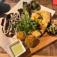 Antipasti-platter  at Vegan Pizza Bar  in Utrecht