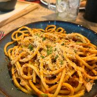 The pasta my mom had  at Vegan Pizza Bar  in Utrecht