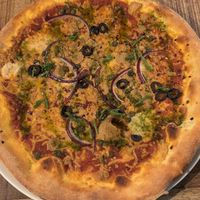 Vegan tuna pizza   at Vegan Pizza Bar  in Utrecht