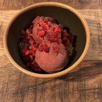 Sorbet  at Vegan Pizza Bar  in Utrecht