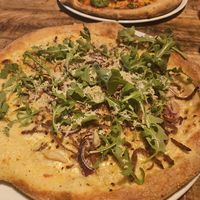 Carbonara Pizza at Vegan Pizza Bar  in Utrecht