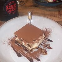 tiramisu. wow  at Vegan Pizza Bar  in Utrecht