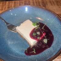 vegan cheesecake. nice base and creamy   at Vegan Pizza Bar  in Utrecht