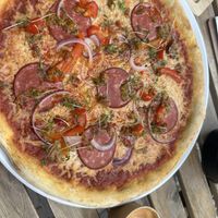 
Sala Mommy 16,50€ 
Crust dipper Homemade Smokey B*con Mayo 1,76€  at Vegan Pizza Bar  in Utrecht