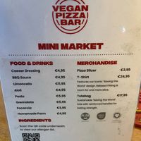 Items to buy for home-use  at Vegan Pizza Bar  in Utrecht