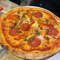 Sala Mommy pizza  at Vegan Pizza Bar  in Utrecht